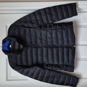 Old Navy Active Black Puffer Jacket With Pockets, Size Medium